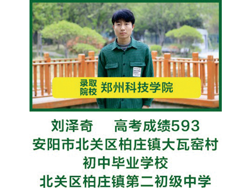 部分升入本科院校学生信息